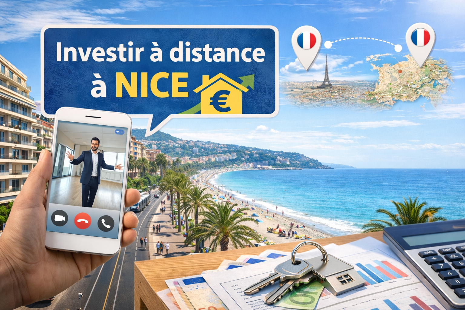 Comment investir dans l'immobilier à Nice sans y habiter ?